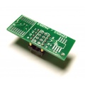 Adapter SO8/SO16 -->DIL8 dla pamięci szeregowych Flash, EEPROM i uP (SO8/16 SOIC8/16)