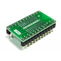 Adapter SOP24 / SOIC24 / SO24 --> DIL24 wide (PDIP24  15,24mm/.600")