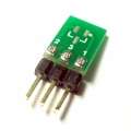 Adapter SOT23-->SIL3 dla diod, tranzystorów i in. (SOT-23-3)