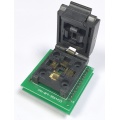 Adapter TQFP32 / QFP32 --> DIL28 (PDIP28) ZIF (Clamshell)