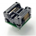 Adapter uniwersalny SOIC16 / SOP16 / SO16 (300mil) --> PDIP16 / DIL16 (300mil) open top ZIF