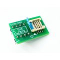 Adapter WSON8 6x5 -->DIL8 eZIF dla pamięci szeregowych Flash, EEPROM i uP (QFN8 / MLP8 / MLF8 / DFN8)