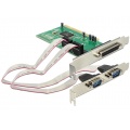 Kontroler portów 2xRS232 + LPT (combo) na złącze PCI (NetMos 9835)