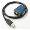 Konwerter USB-RS232 kabel (FTDI FT232) LED