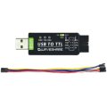 Konwerter USB-TTL (FTDI FT232RL) 3,3/5V LED Waveshare Industrial