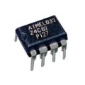 Pamięć EEPROM 24C02 Atmel (DIL8)