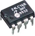 Pamięć EEPROM 24C16 Microchip (DIL8)