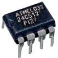 Pamięć EEPROM 24C512 Atmel (DIL8)