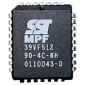 Pamięć FLASH 39VF512 SST PLCC32 (SMD)