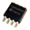 Pamięć Serial Flash 16-Mbit (2MB) SPI 25Q16 Winbond SO8 (SMD)