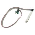Sonda pomiarowa (klips) MSOP8 2.8x2.9mm (R=0,65mm) z przewodem i adapterem DIL8